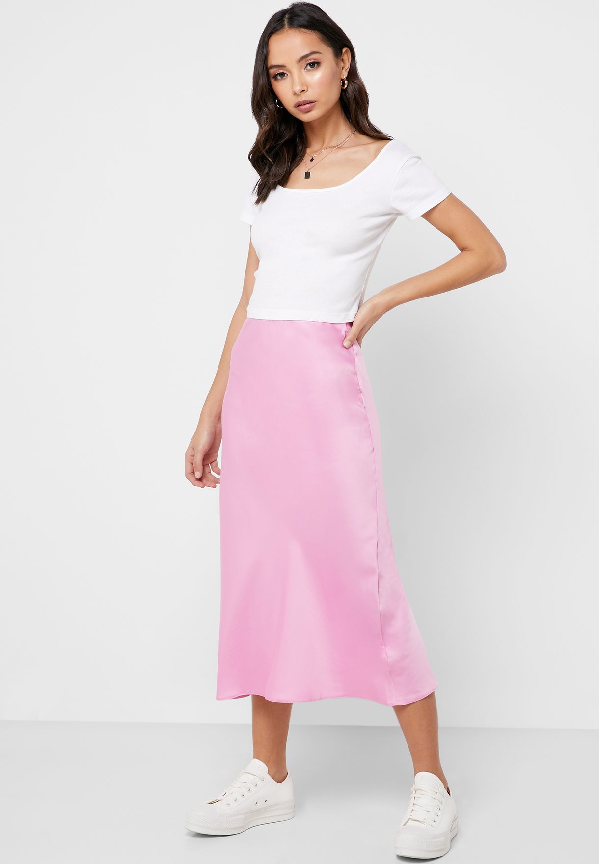 miss selfridge midi skirt