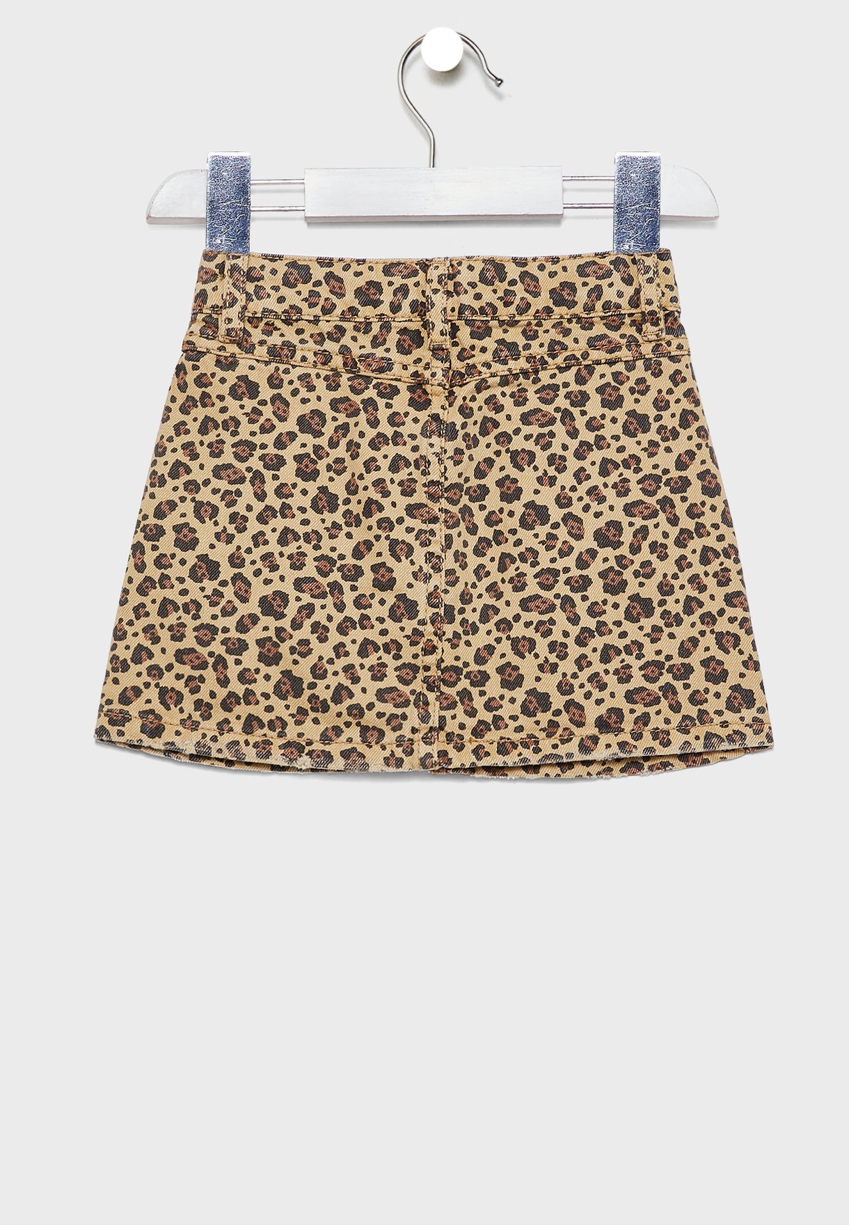 childrens leopard print skirt