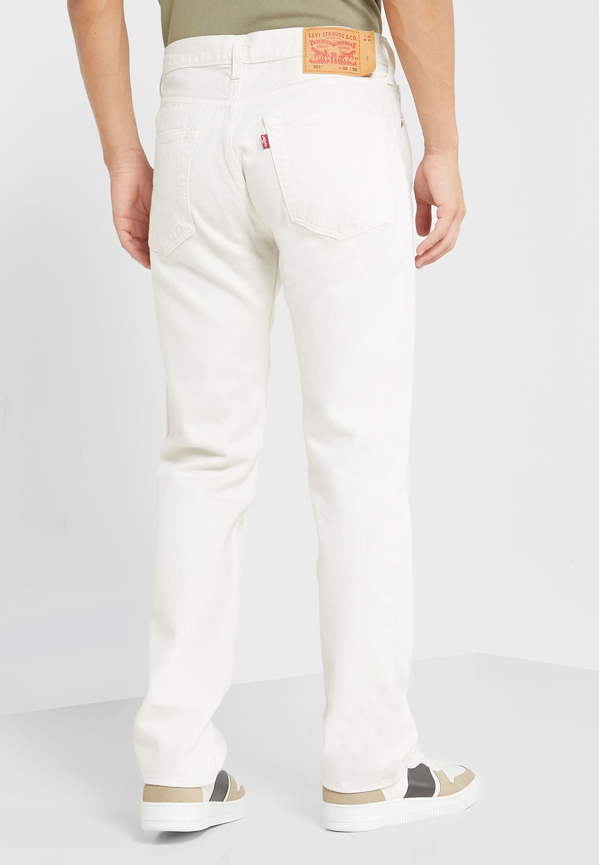 Buy Levis white Levi's® 501® Original Jeans for Men in Dubai, Abu Dhabi