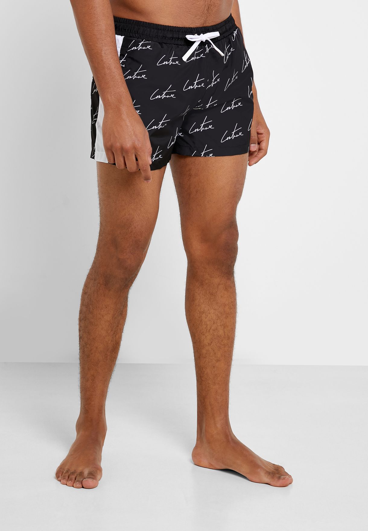 couture swim shorts