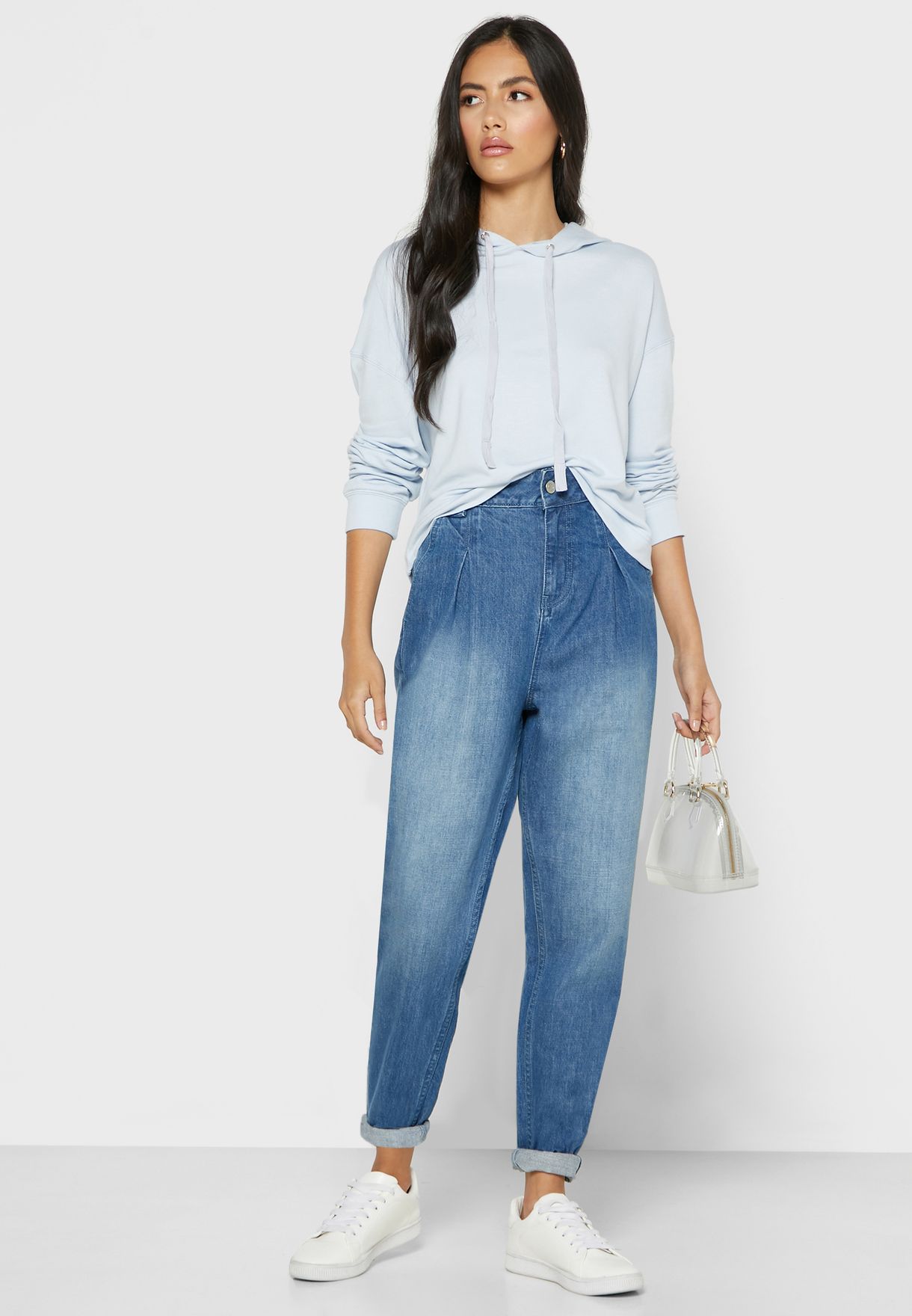 balloon type jeans
