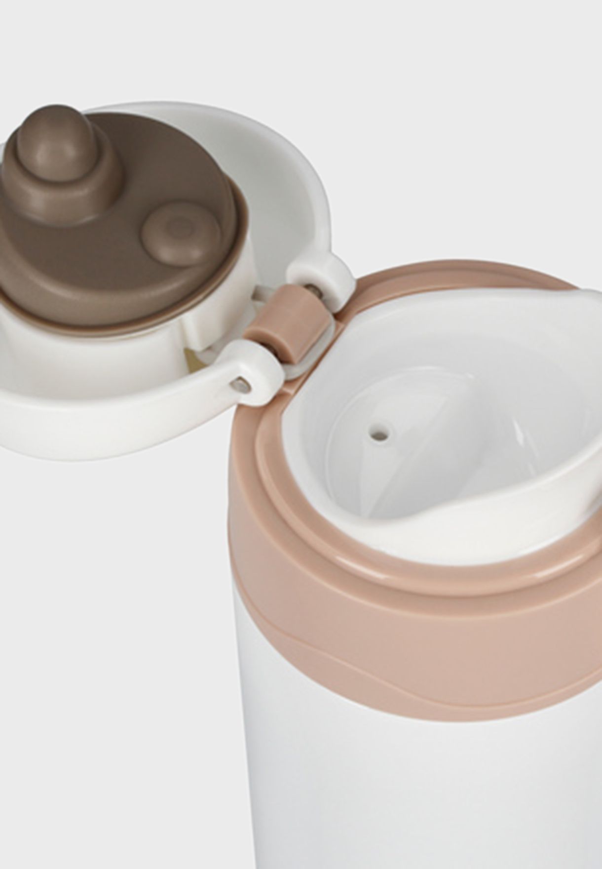 Diva Travel Cup - White Brown