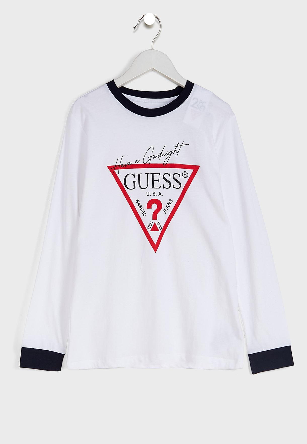 Kids Logo T-Shirt & Pants Pyjama Set