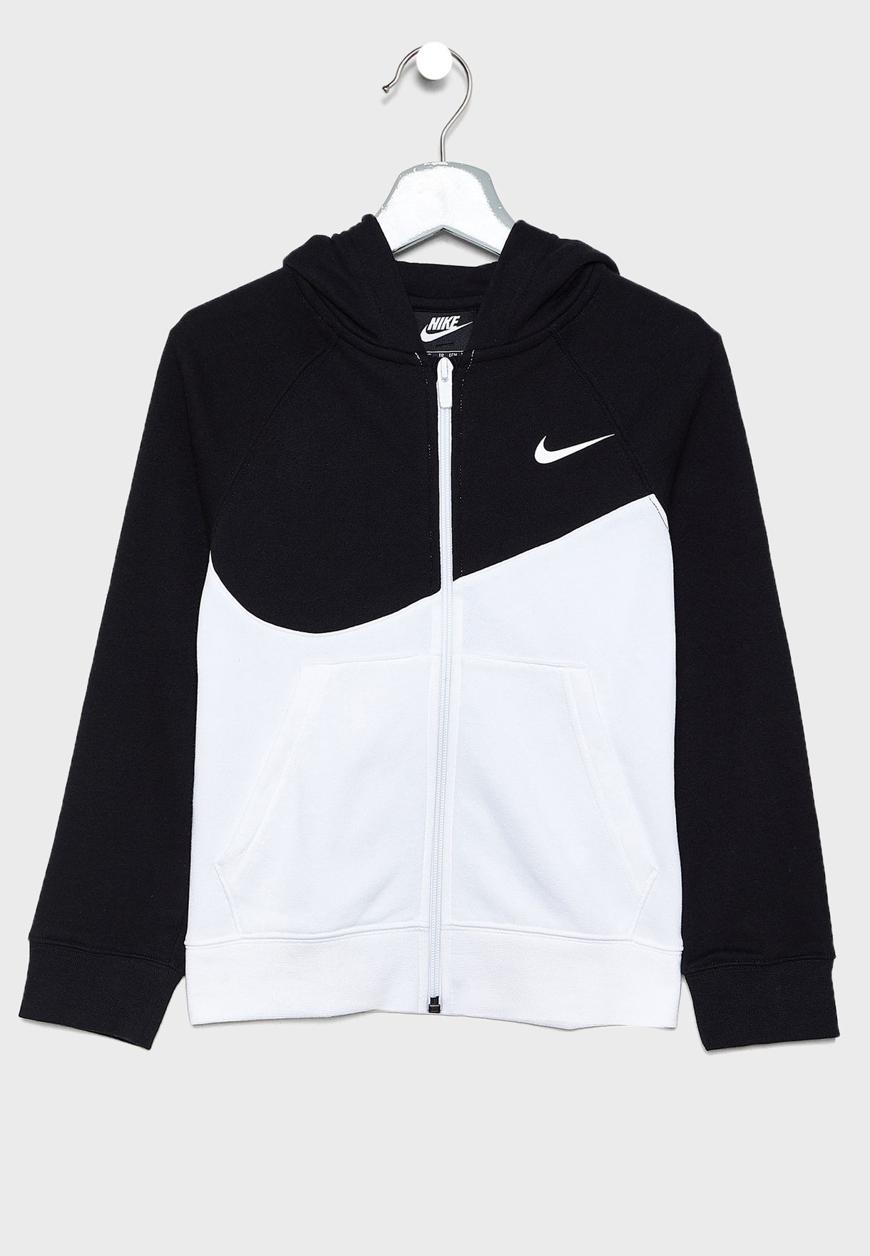 youth black nike hoodie