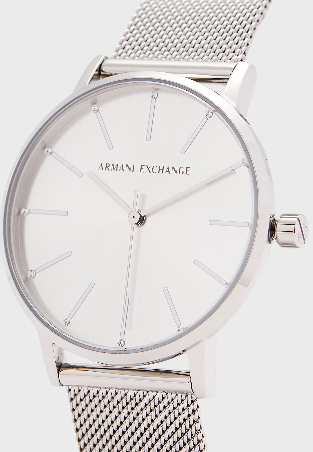 Buy Armani Exchange silver AX5535 Analog Watch for Men in MENA 