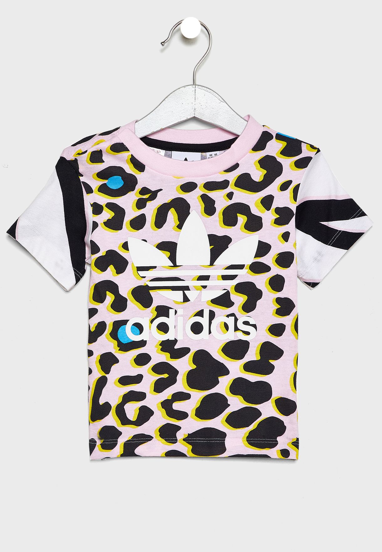 adidas t shirt leopard