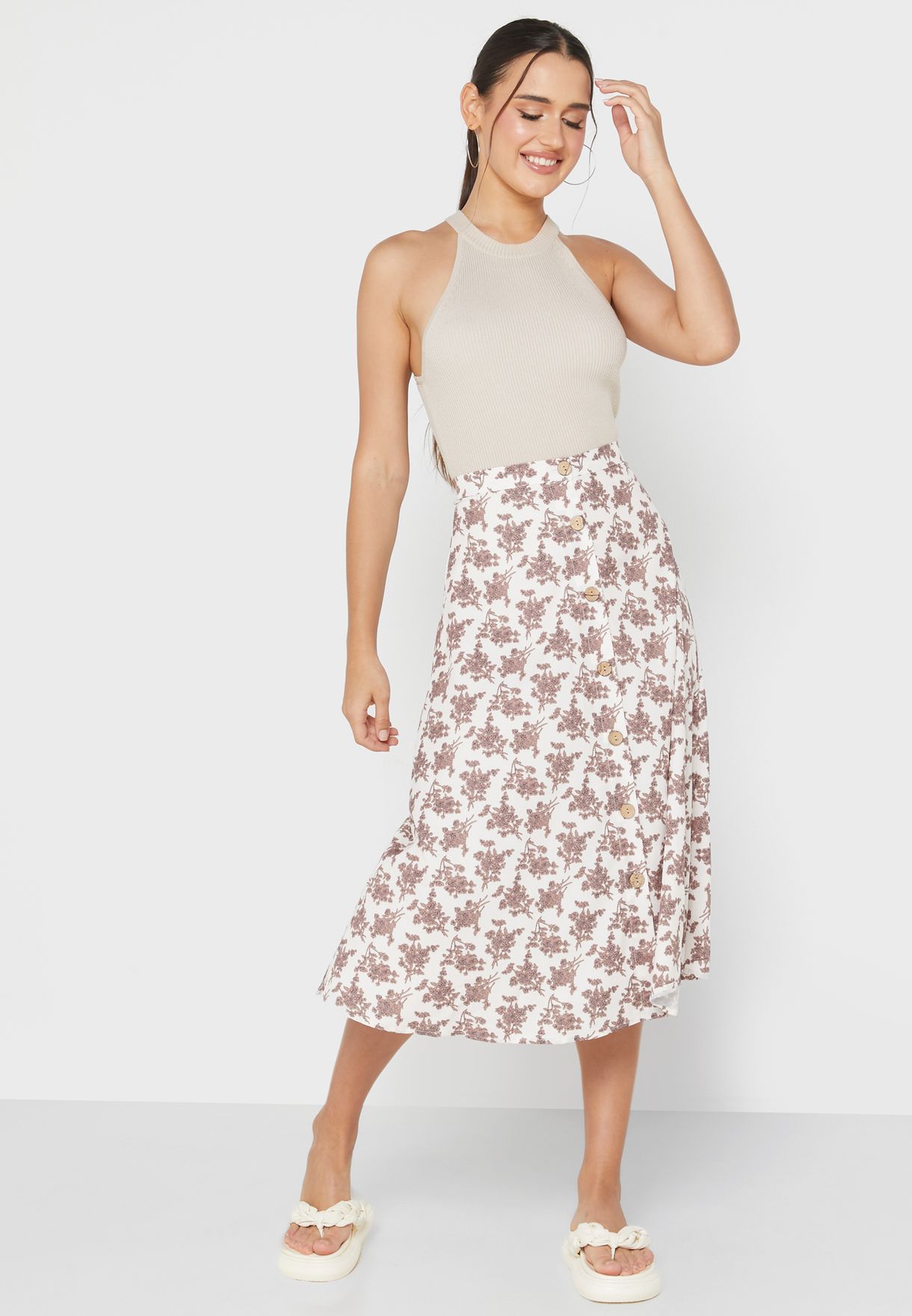 Printed Summer Skirt