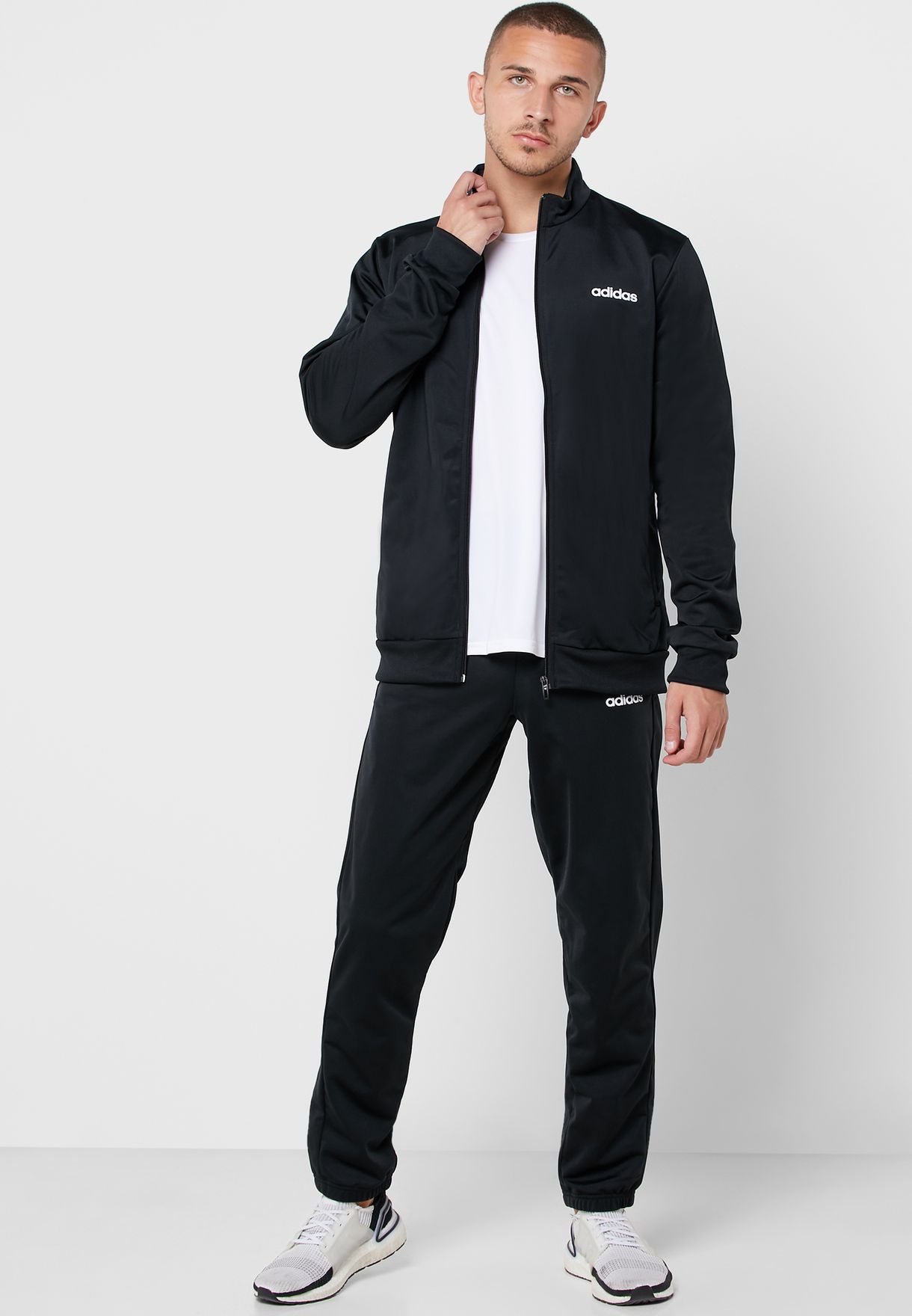 Buy adidas black MTS Linear Tracksuit for Men in MENA, Worldwide