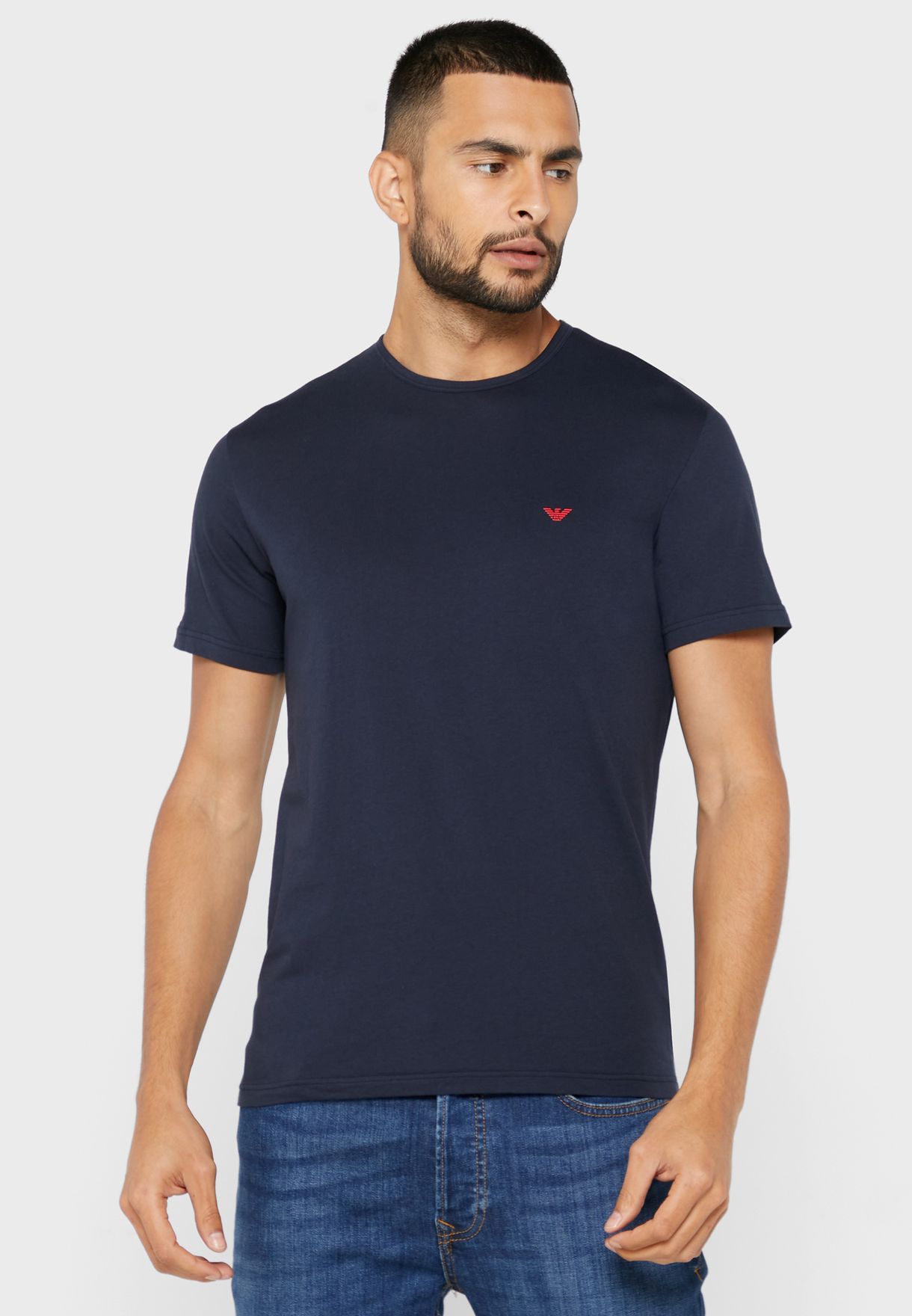 2-Pack Of Crew Neck T-Shirt