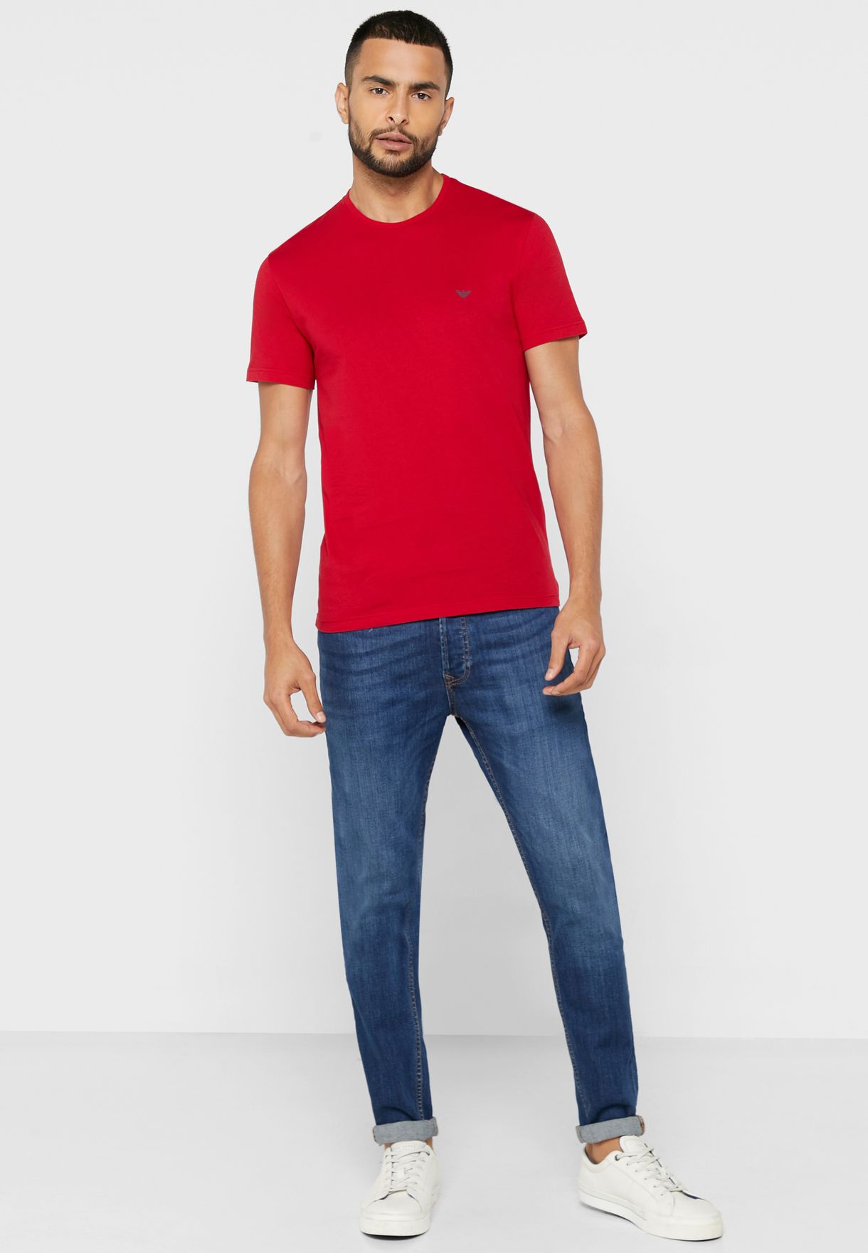 2-Pack Of Crew Neck T-Shirt