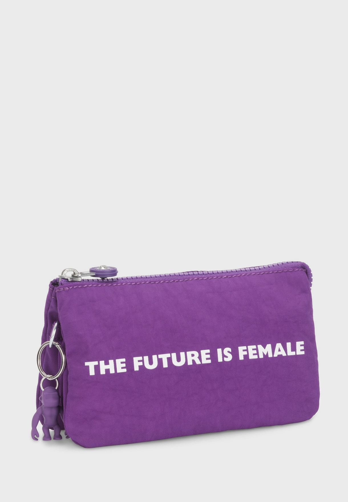 purple kipling purse