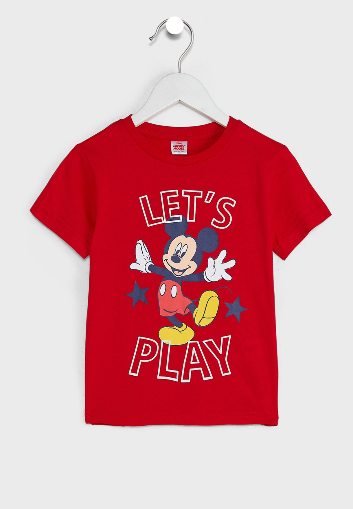 Kids Mickey Mouse T-Shirt & Shorts Set