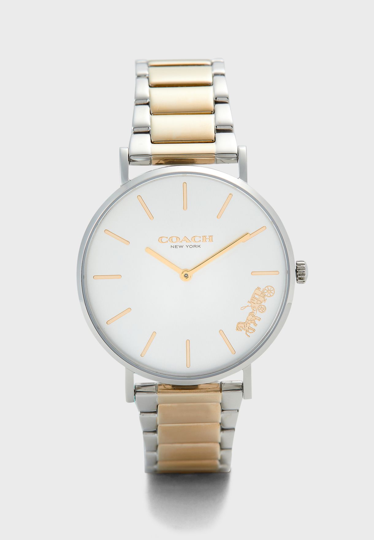 Buy Coach multicolor Perry Two Tone Stainless Steel Strap Watch for Women  in Muscat, Salalah