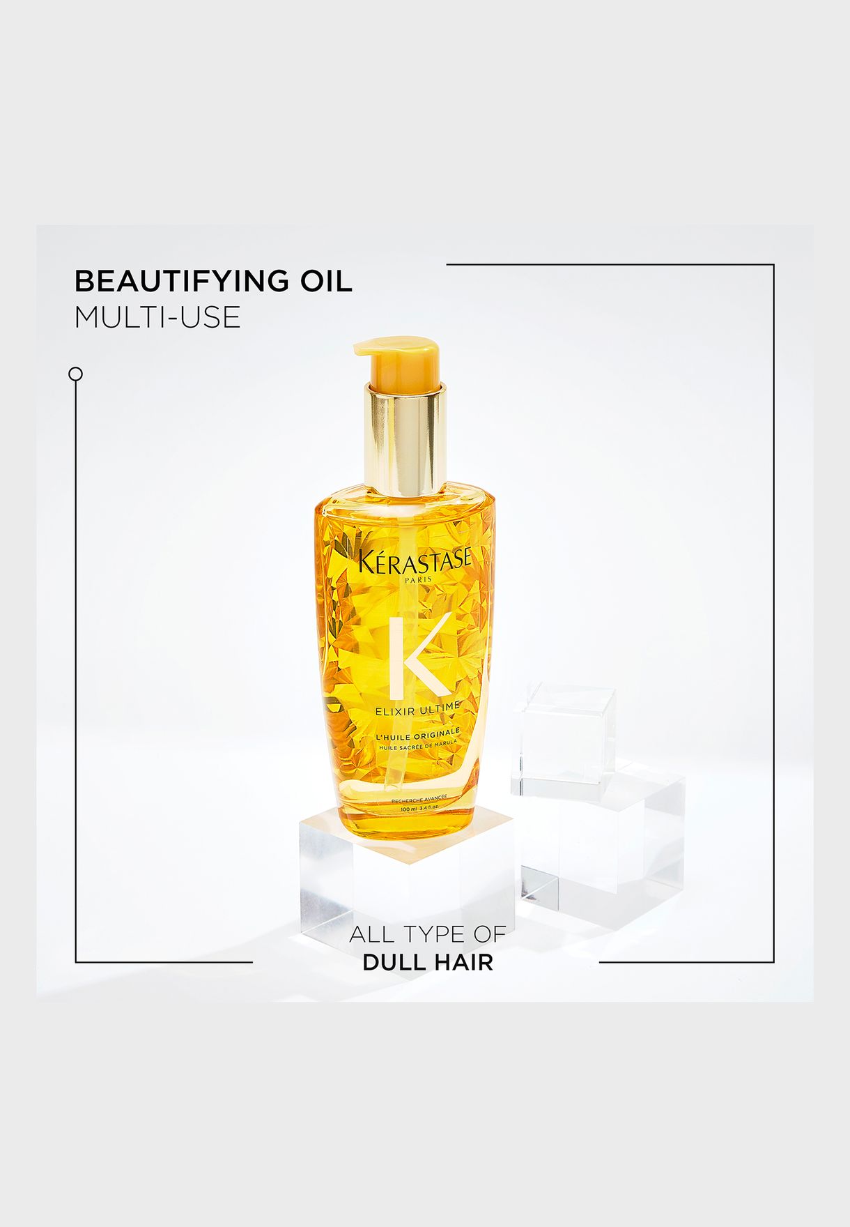 Elixir Ultime L'Huile Original Hair Oil 100ml