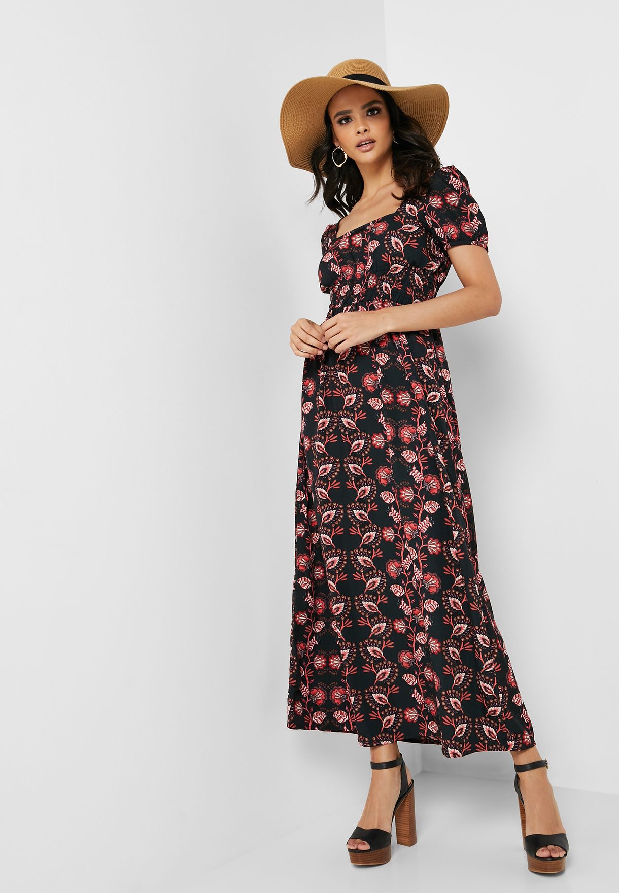Vero Moda Floral Dress Flash Sales, 55 ...