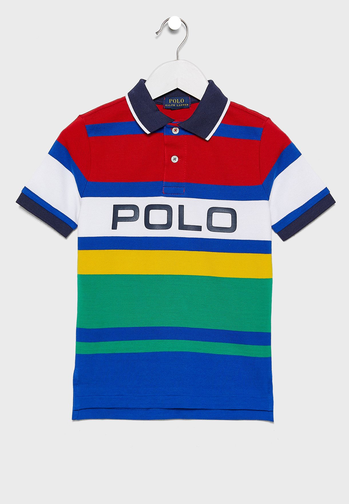 Buy Polo Ralph Lauren multicolor Kids Color Block Polo for Kids in Riyadh,  Jeddah