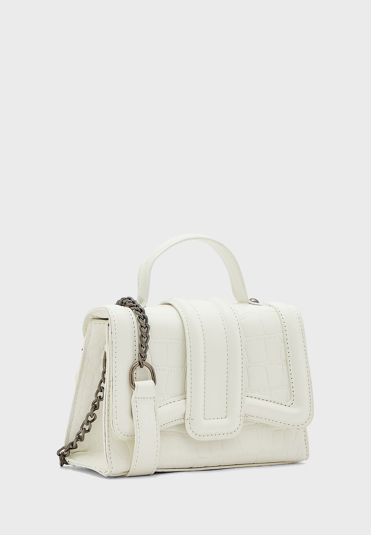 Croc Mini Satchel Handbag