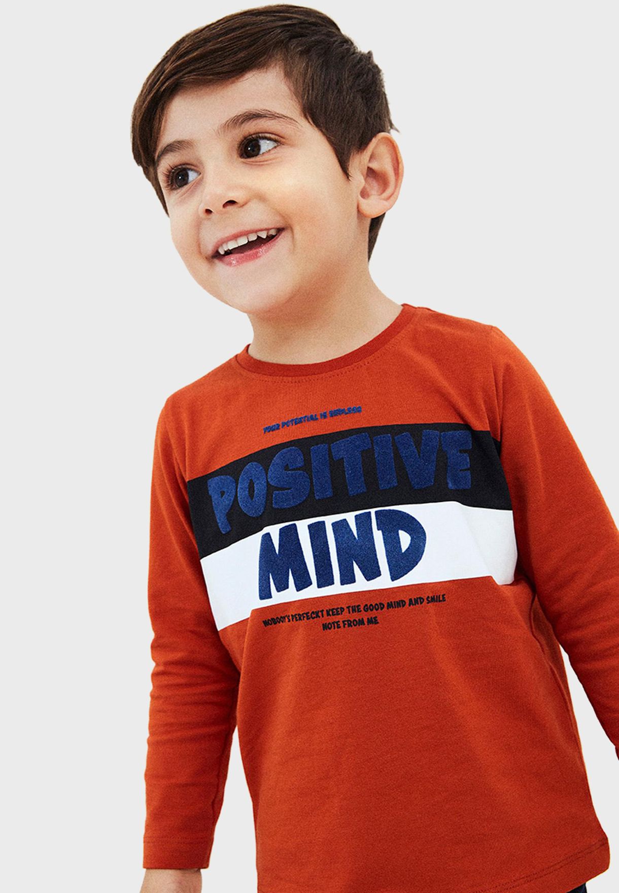 Kids Positive Mind T-Shirt