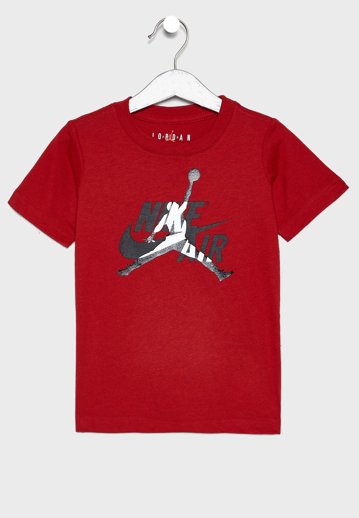 Buy Nike red Kids Air Jordan T-Shirt 