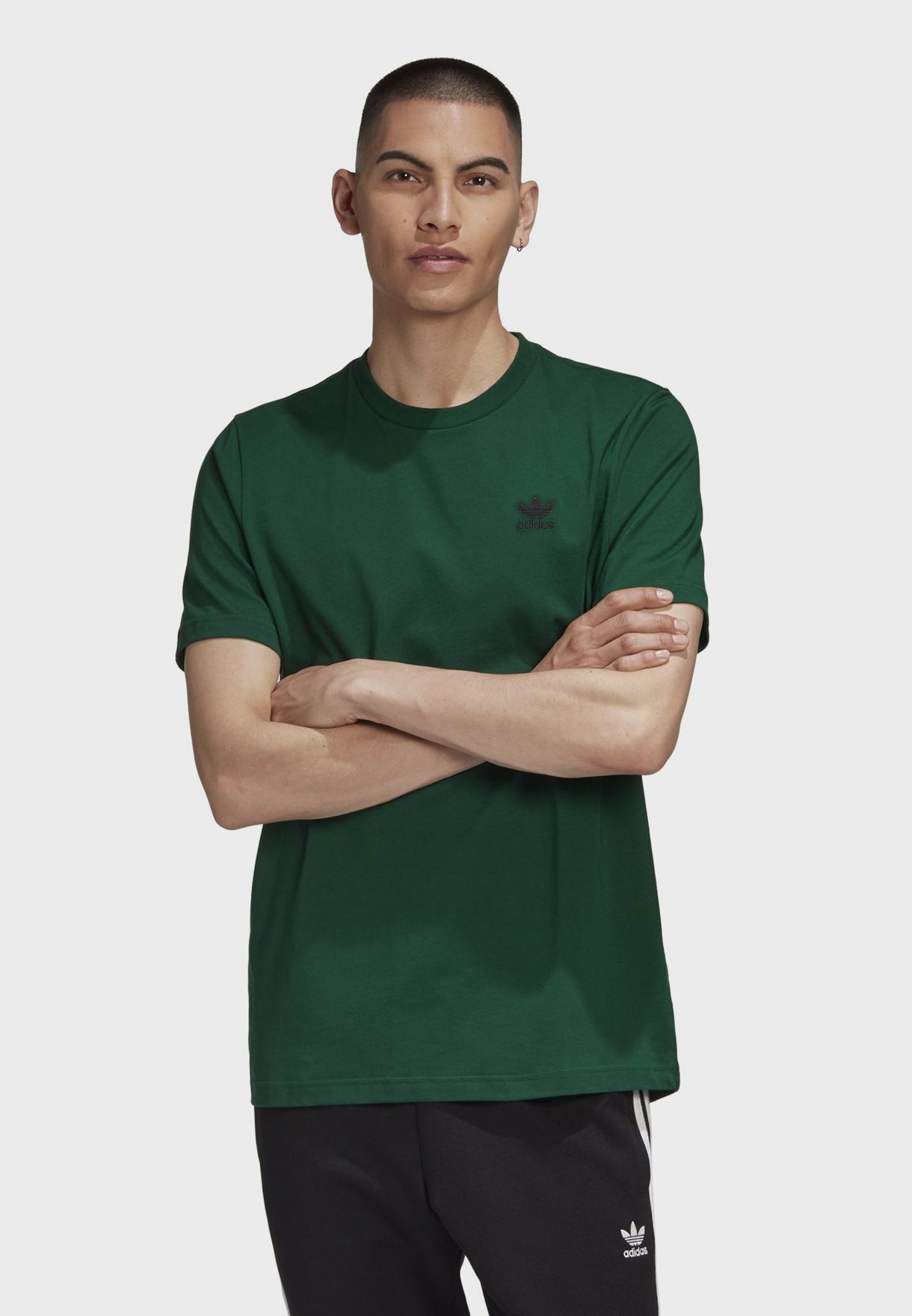 adidas originals green tshirt