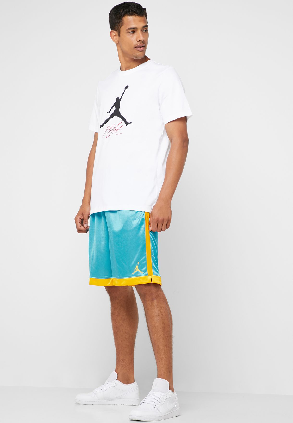 Nike blue Jordan Jumpman Shimmer Shorts 
