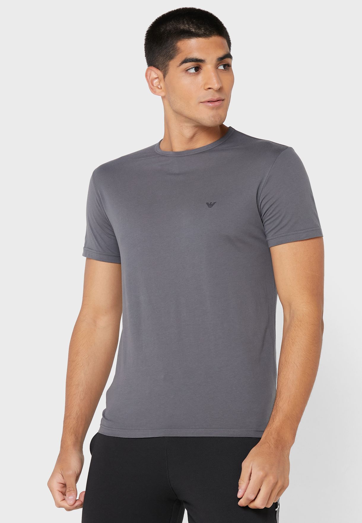 2 Pack Chest Logo Crew Neck T-Shirt