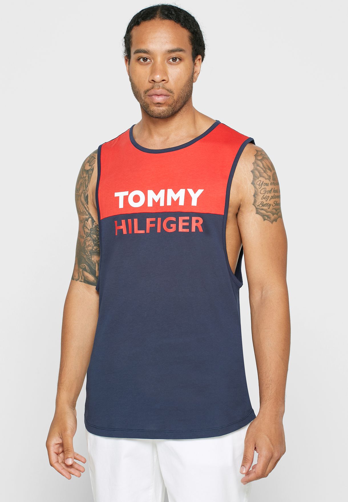 tommy hilfiger mens vest top