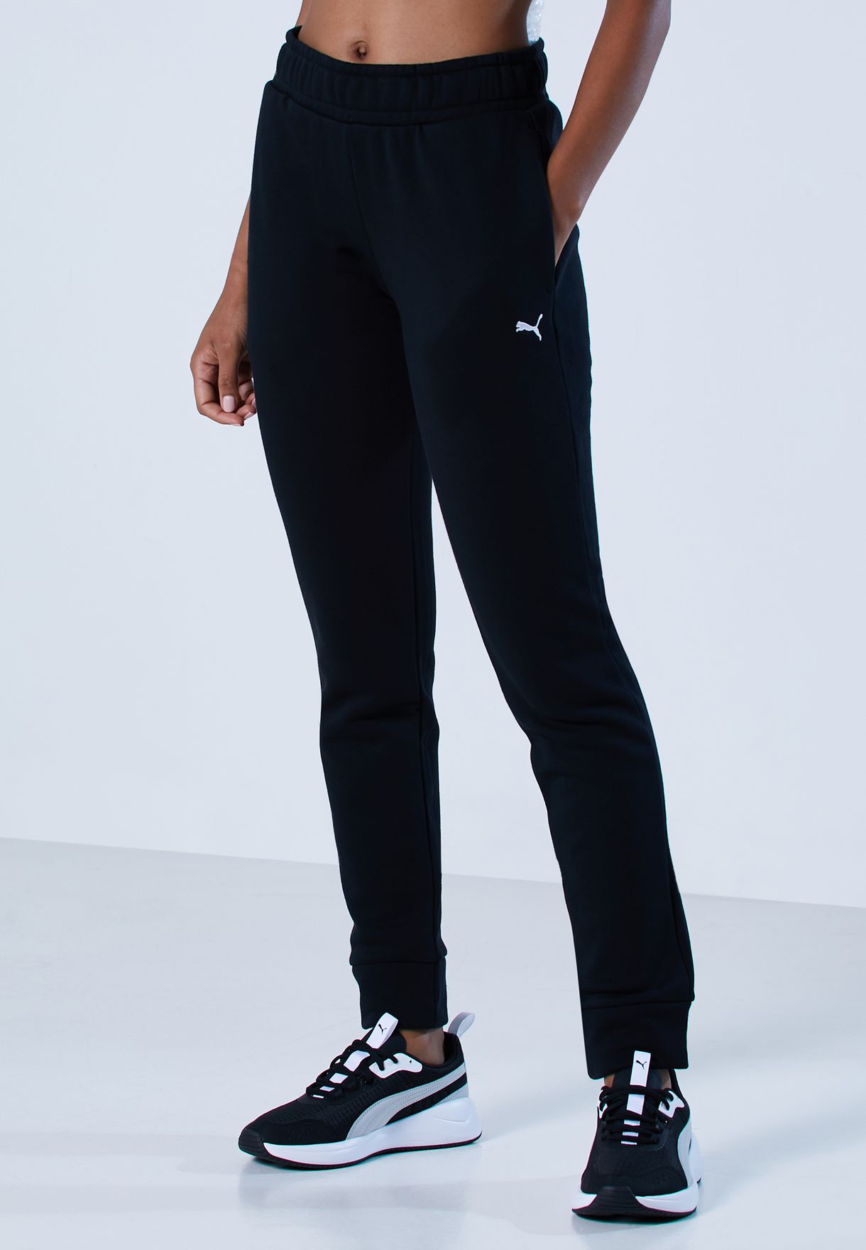 puma fleece pants women's