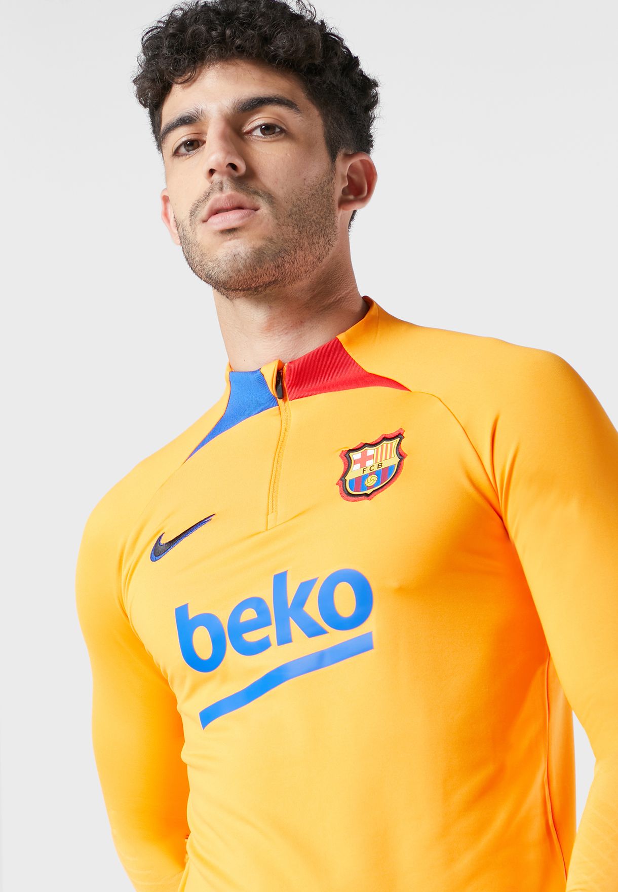 Fc Barcelona Strike Drill T-Shirt