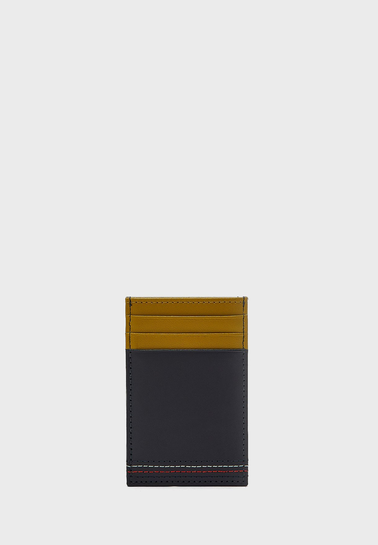 Colorblock Vertical Card Holder