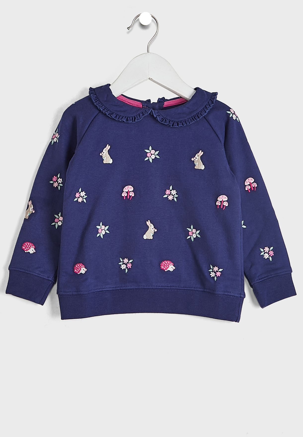 Kids Embroidered Sweatshirt
