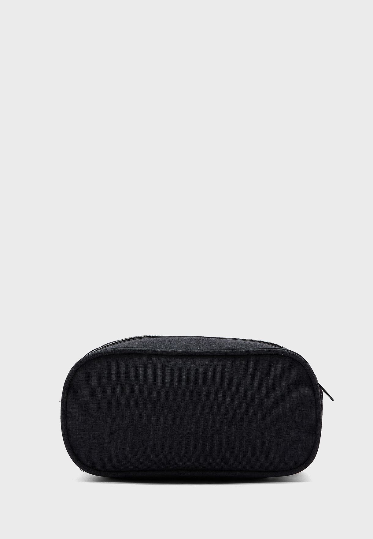 Buy Seventy five black Webbing Detail Washbag for Men in MENA, Worldwide