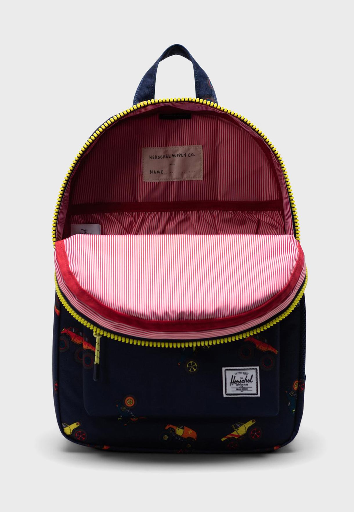 Youth Monster Truck Print Backpack