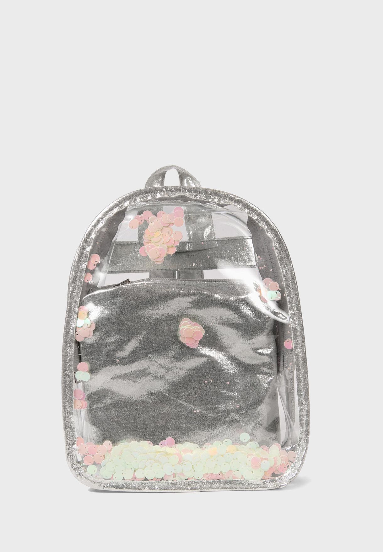 kids glitter backpack