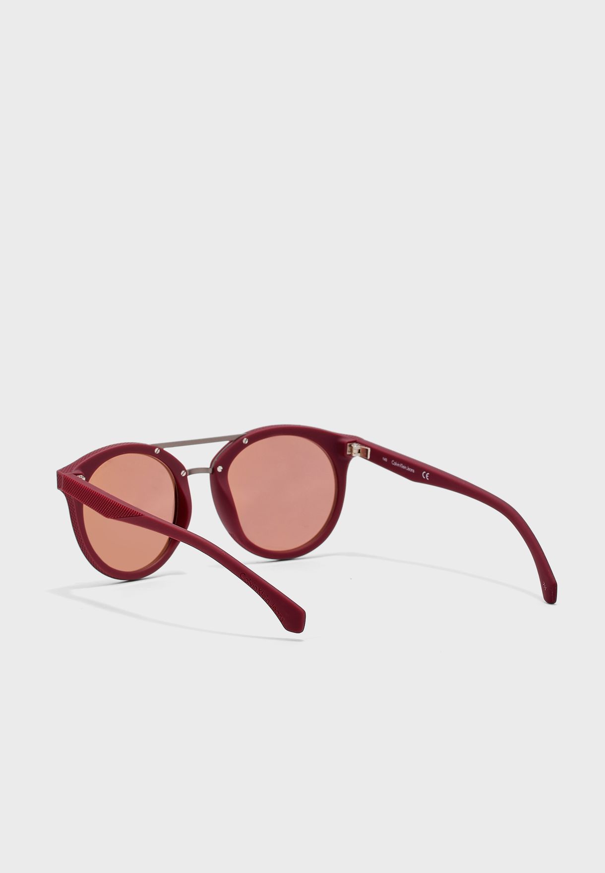 calvin klein pink brow bar sunglasses