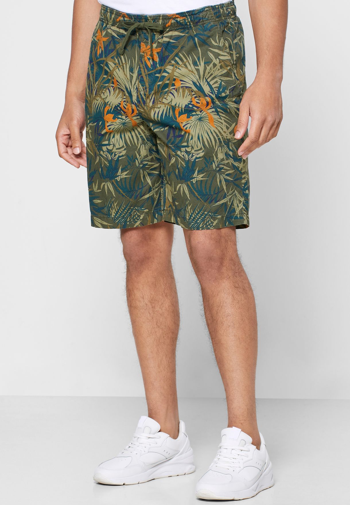 gap floral shorts