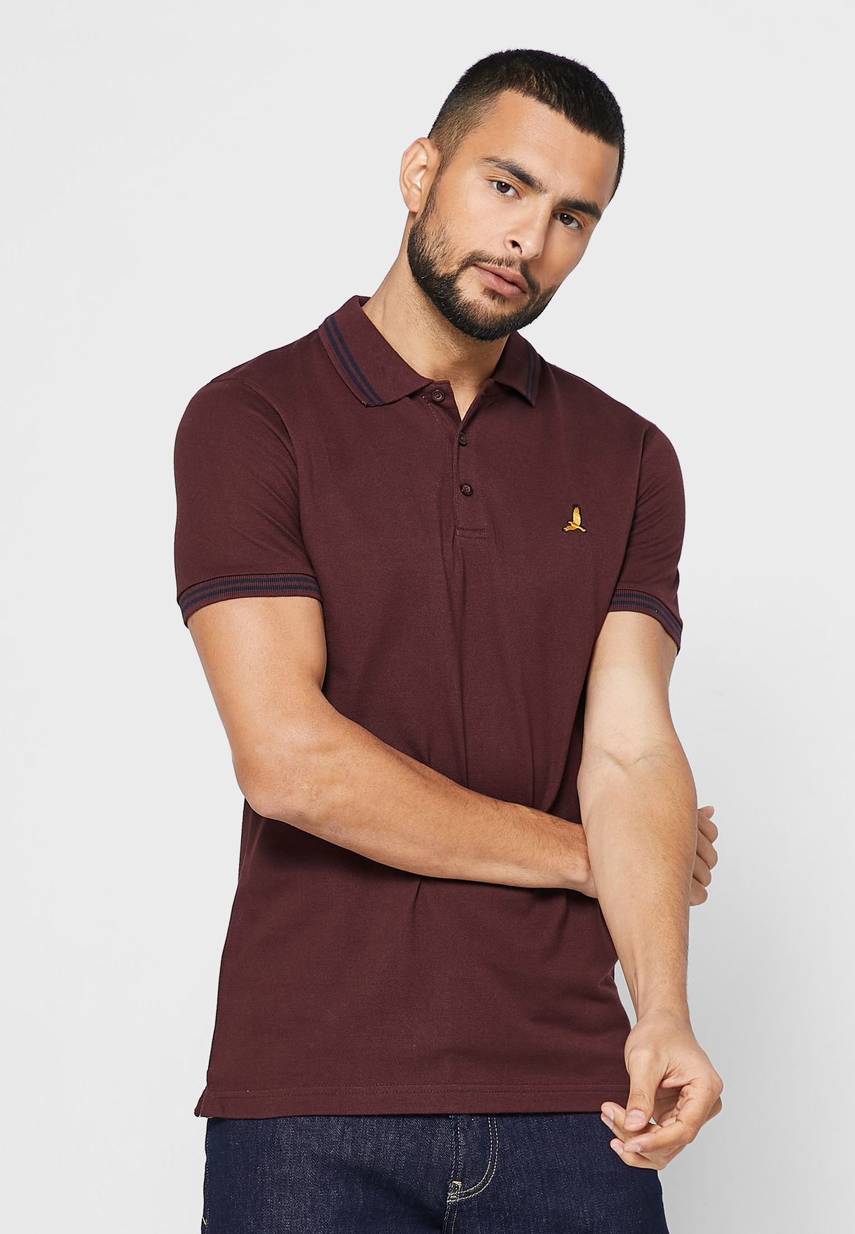 Bravesoul Logo Polo Shirt 