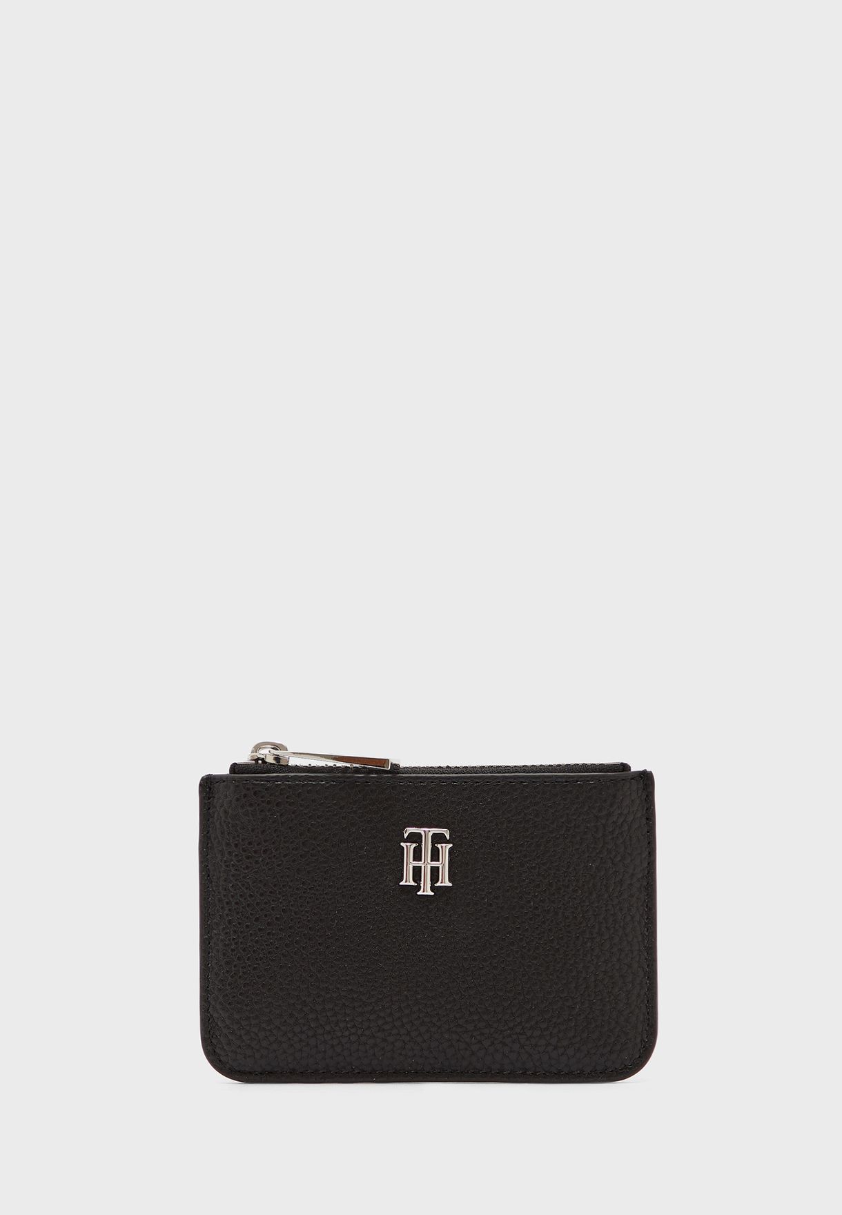 tommy hilfiger black purse