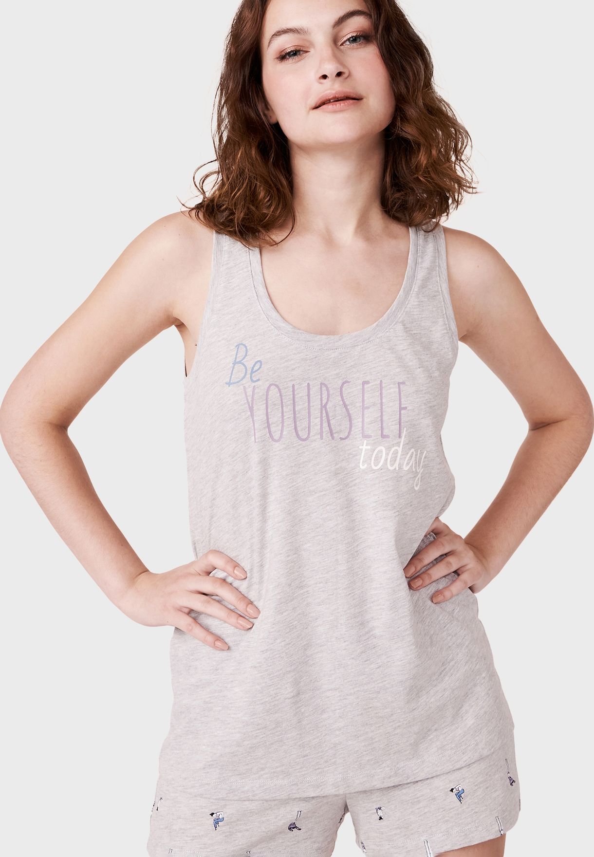 champion tank top and shorts set