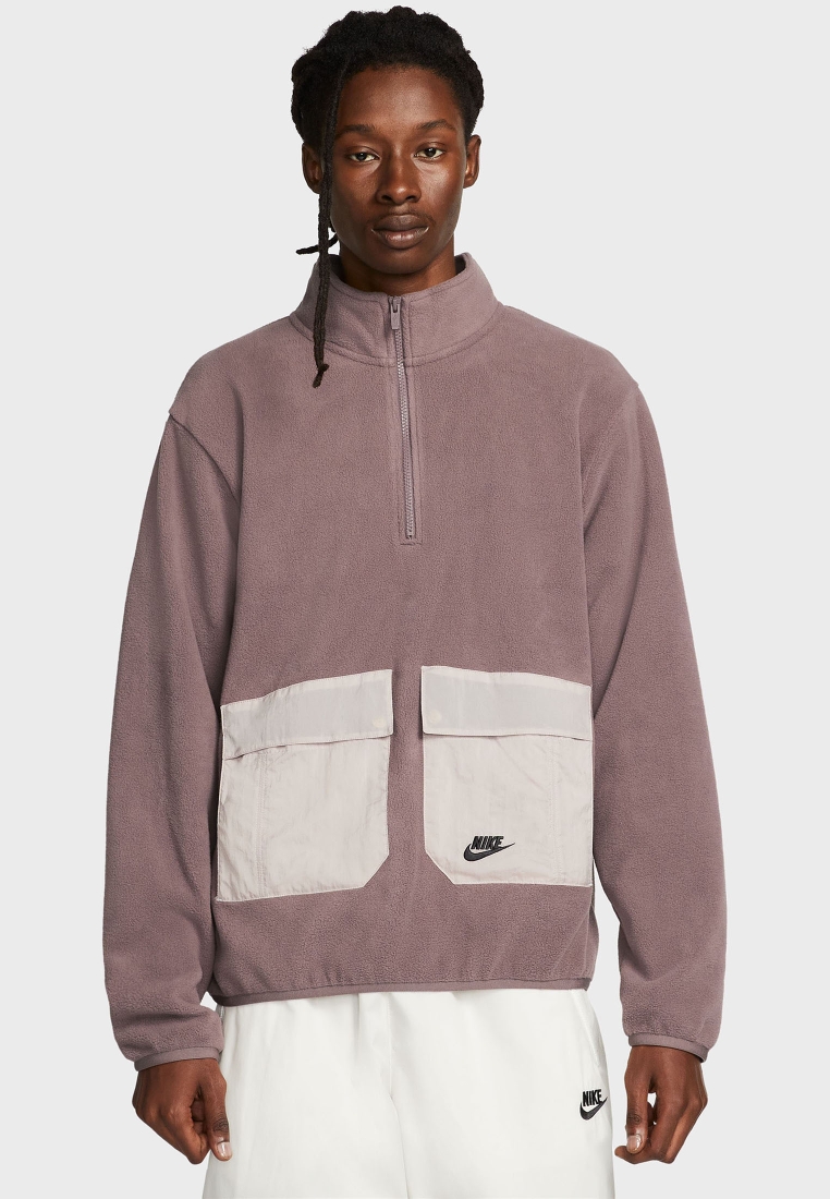 Buy Nike purple Nsw Polar Fleece Top for in Worldwide