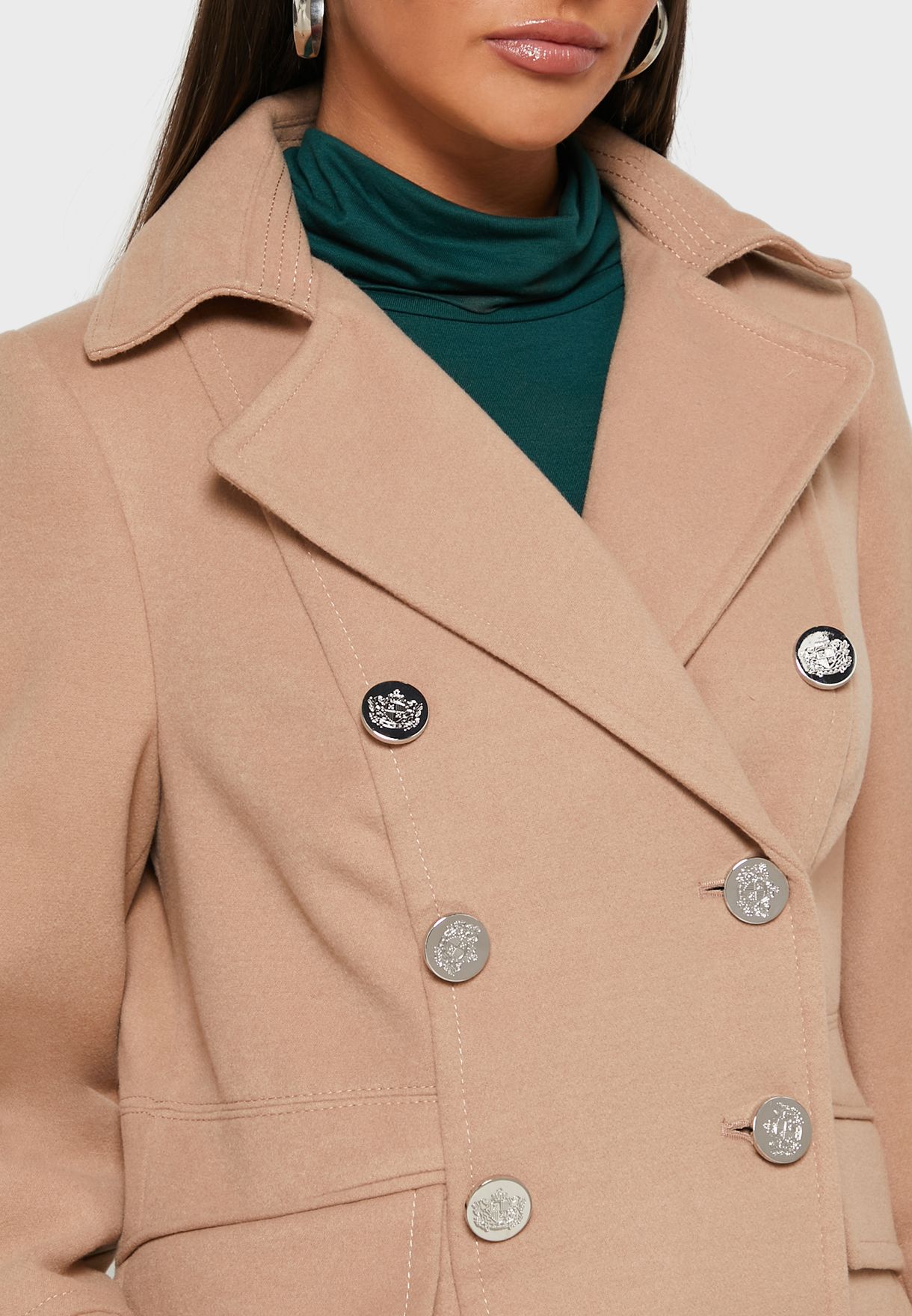 wallis brown coat