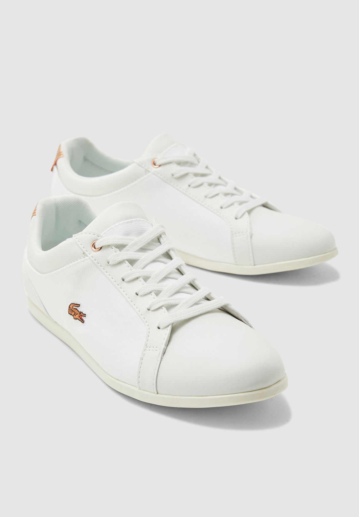 Buy Lacoste white Rey Lace Low Top 