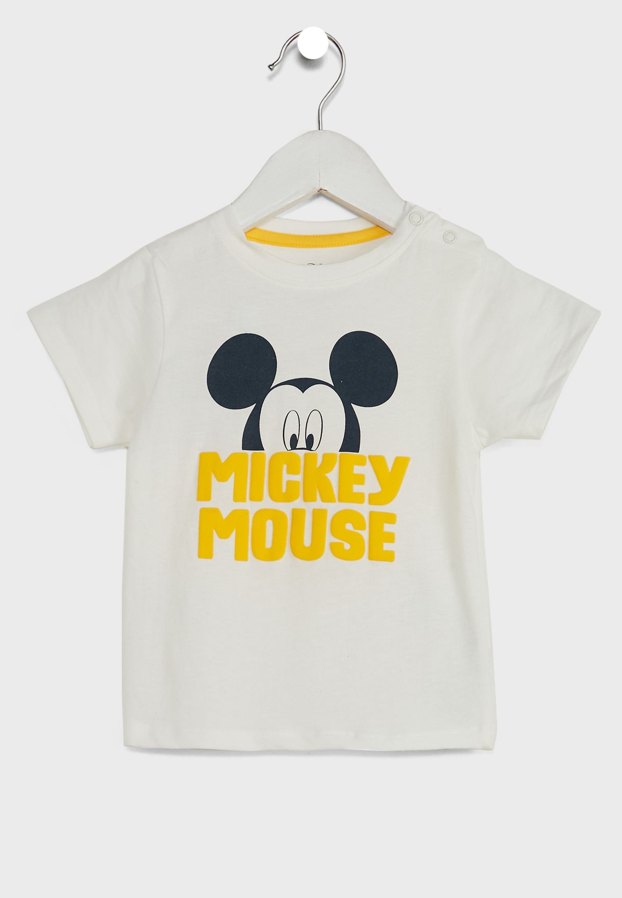 Infant Mickey Mouse T-Shirt & Shorts Set