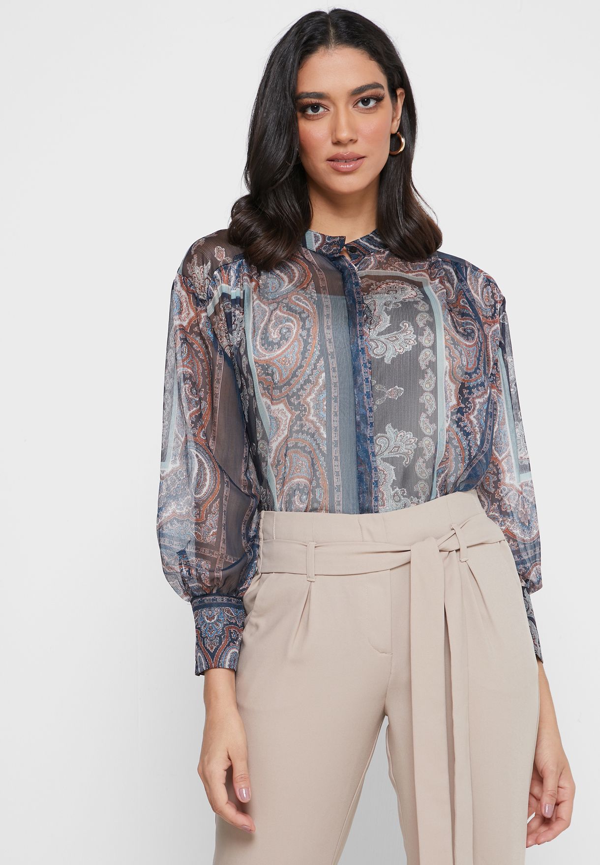 Buy Ella prints Paisley Print Top for Women in MENA, Worldwide