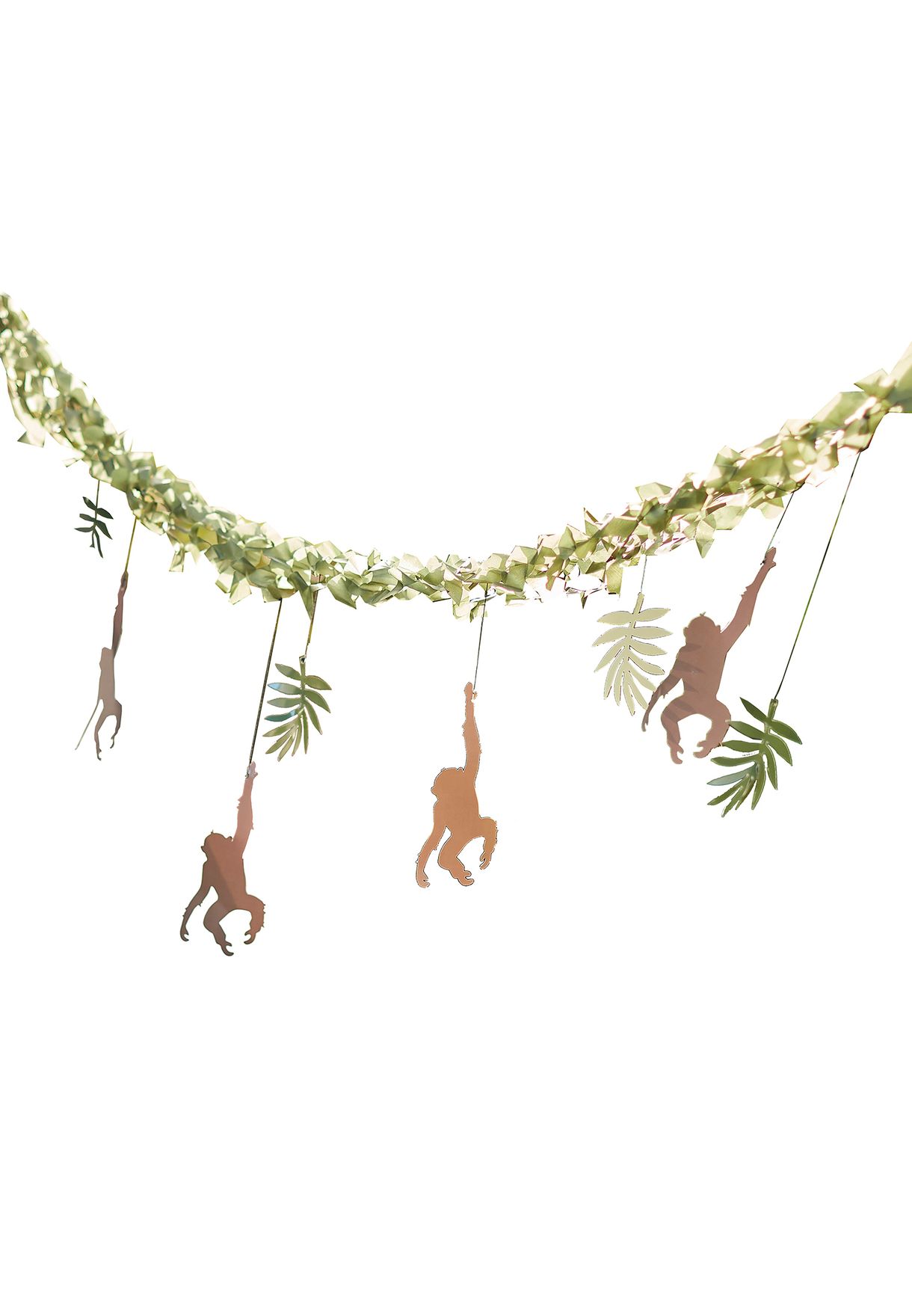 Hanging Monkey & Leaf Jungle Backdrop