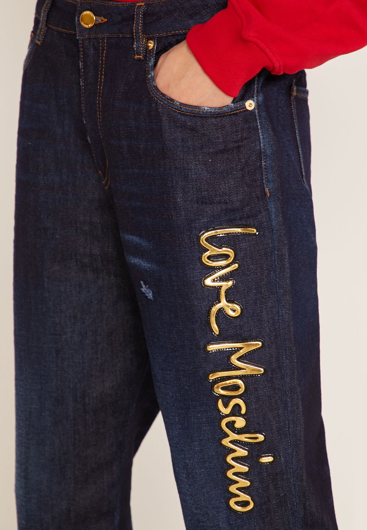 moschino jeans logo
