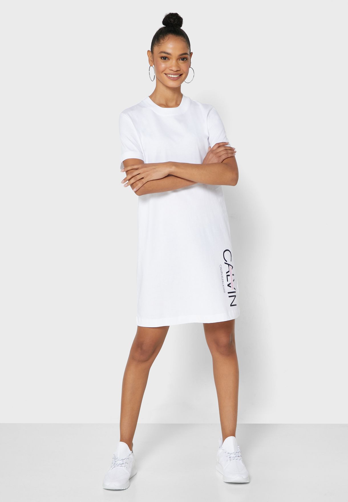 calvin t shirt dress