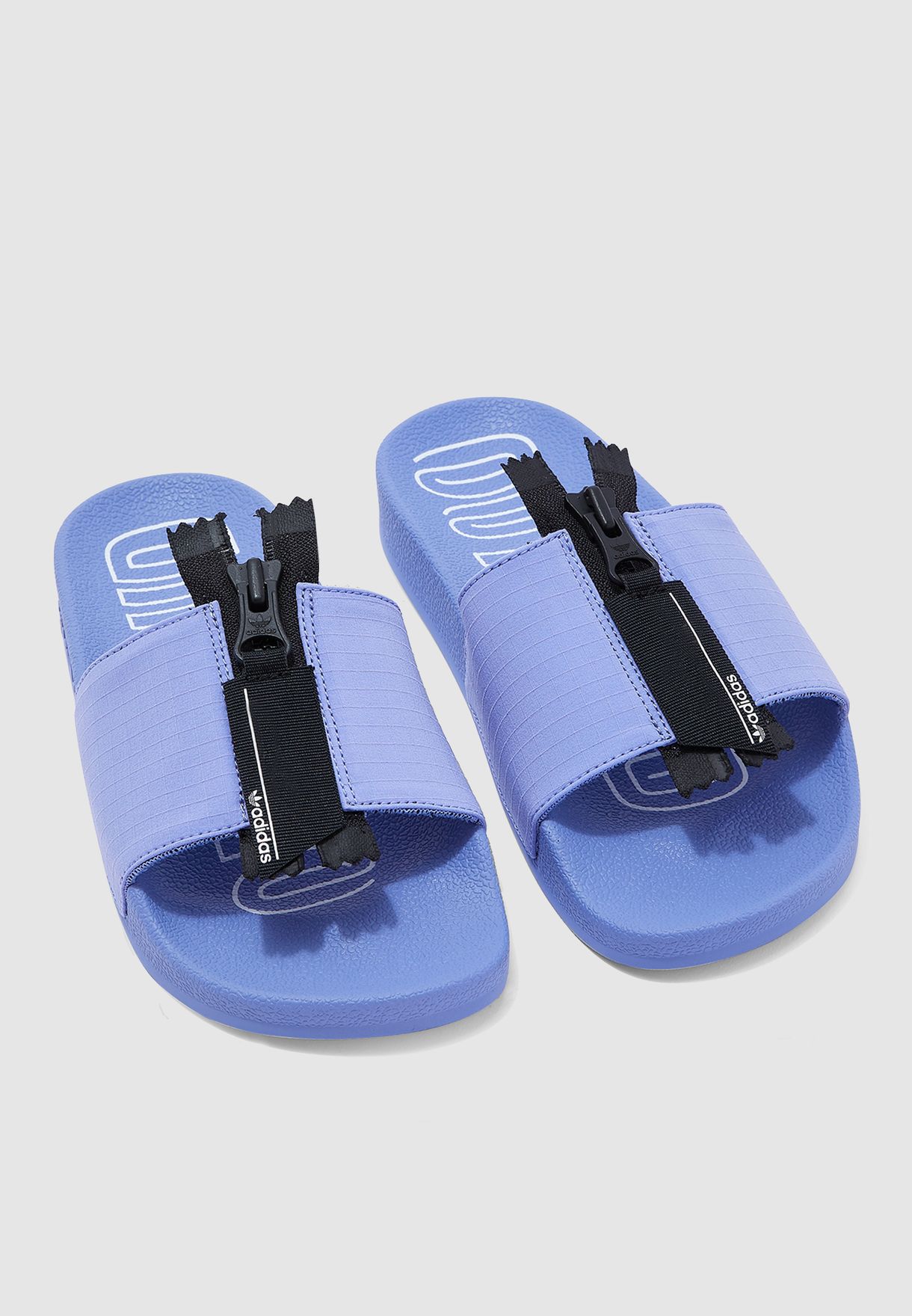 adilette zip slides