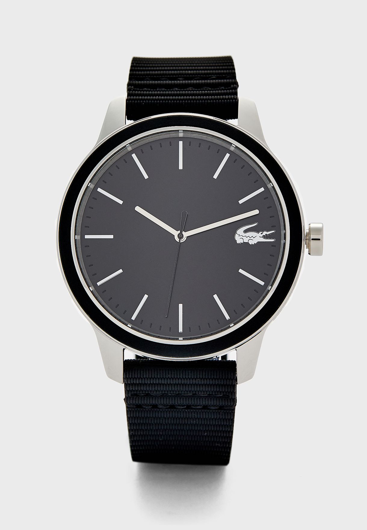 lacoste black watch 12.12