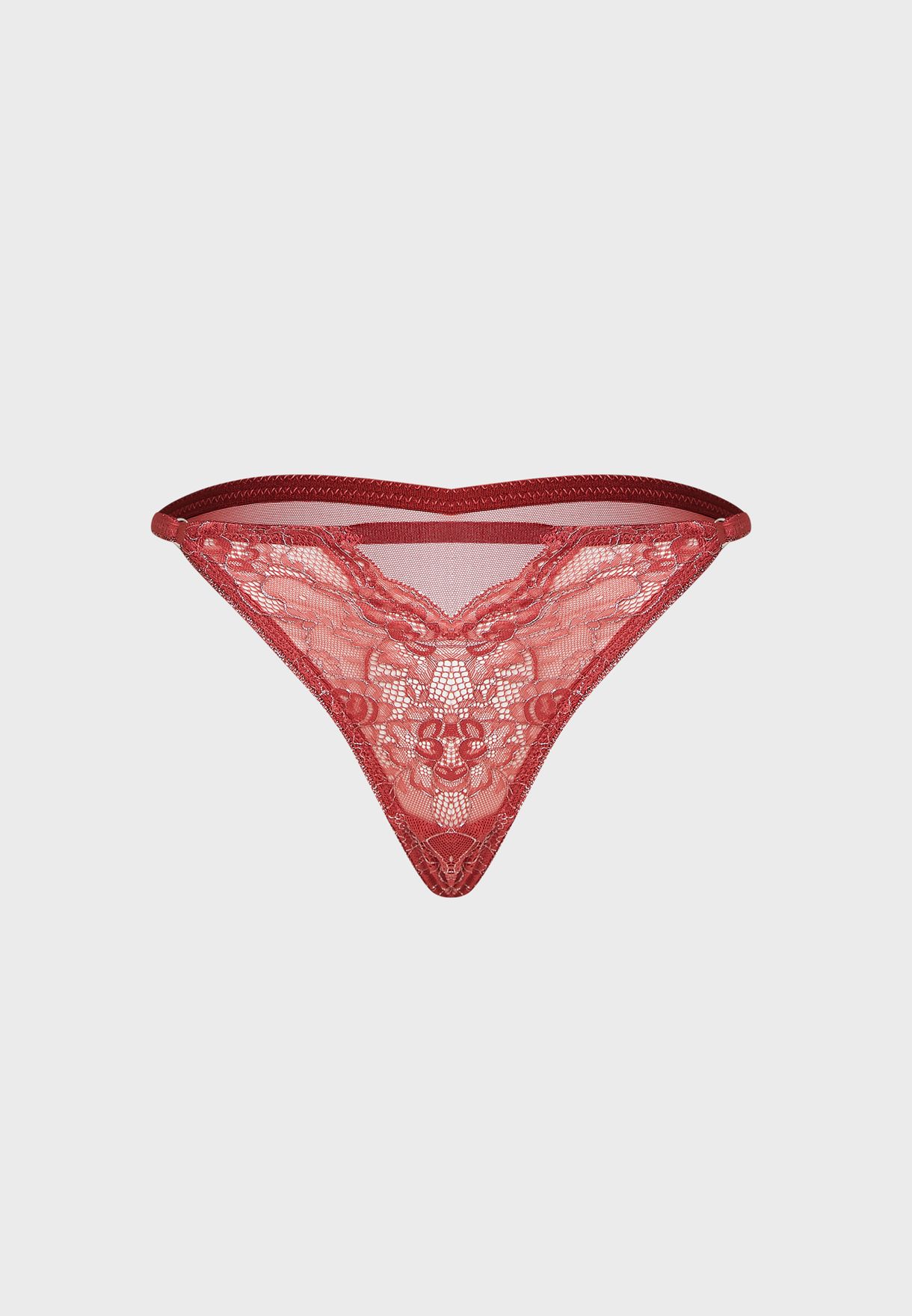 Buy Isla & Evie red High Leg Thong for Women in MENA, Worldwide